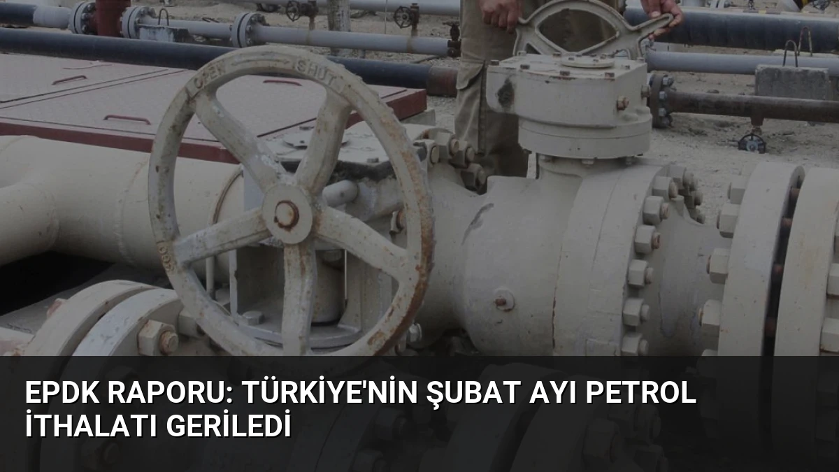 EPDK Raporu: Türkiye’nin Şubat Ayı Petrol İthalatı Geriledi