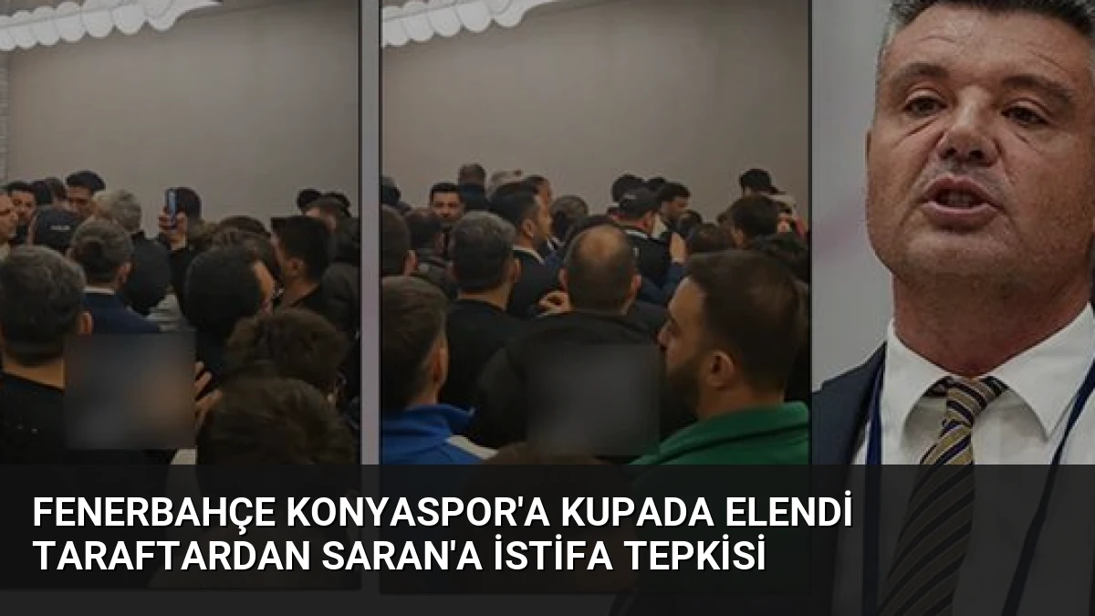 Fenerbahçe Konyaspor’a Kupada Elendi Taraftardan Saran’a İstifa Tepkisi