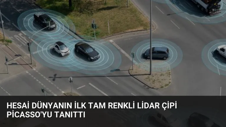 Hesai Dünyanın İlk Tam Renkli LiDAR Çipi Picasso’yu Tanıttı