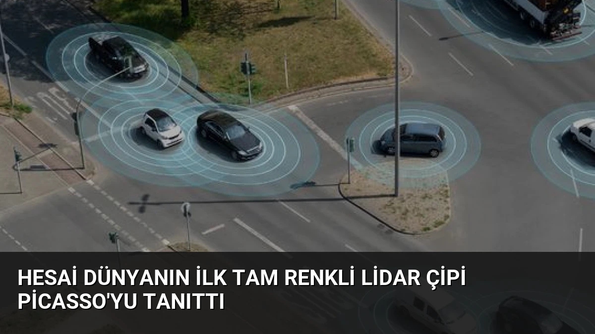 Hesai Dünyanın İlk Tam Renkli LiDAR Çipi Picasso’yu Tanıttı
