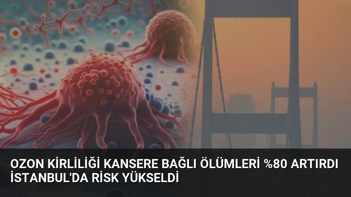 Ozon Kirliliği Kansere Bağlı Ölümleri %80 Artırdı İstanbul’da Risk Yükseldi