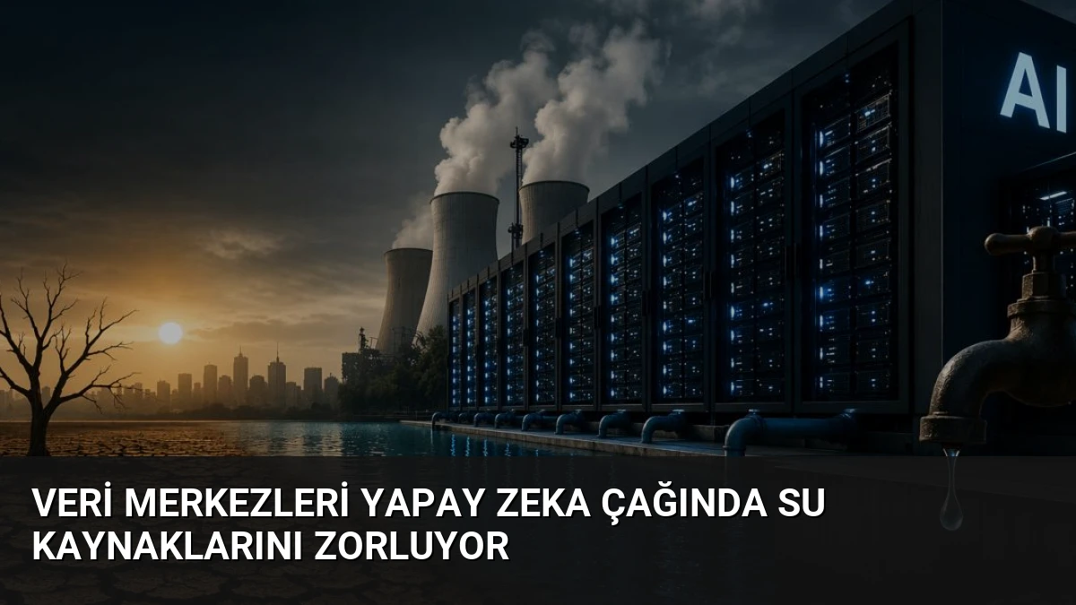 Veri Merkezleri Yapay Zeka Çağında Su Kaynaklarını Zorluyor