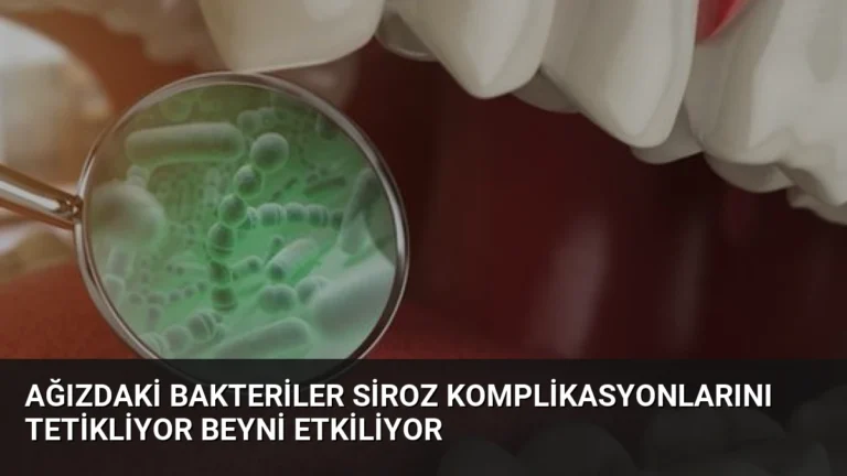 Ağızdaki Bakteriler Siroz Komplikasyonlarını Tetikliyor Beyni Etkiliyor
