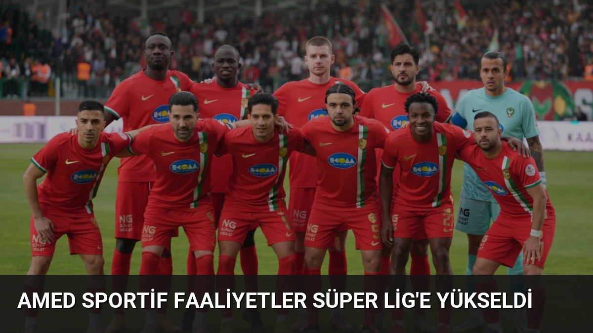 Amed Sportif Faaliyetler Süper Lig’e Yükseldi