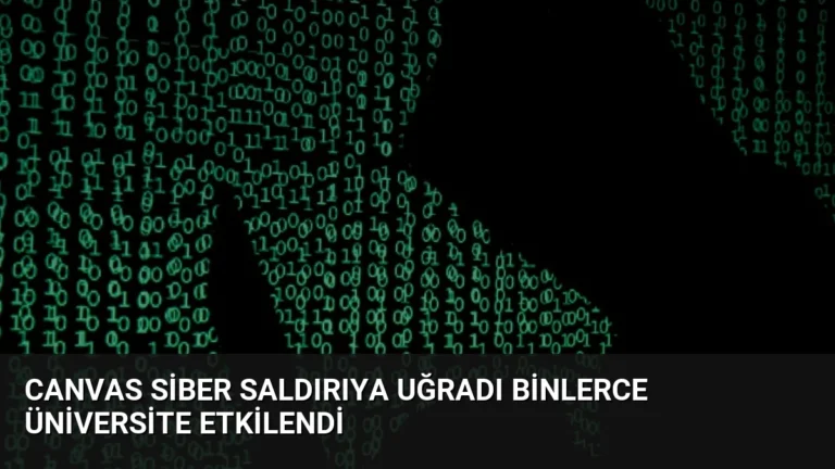 Canvas Siber Saldırıya Uğradı Binlerce Üniversite Etkilendi
