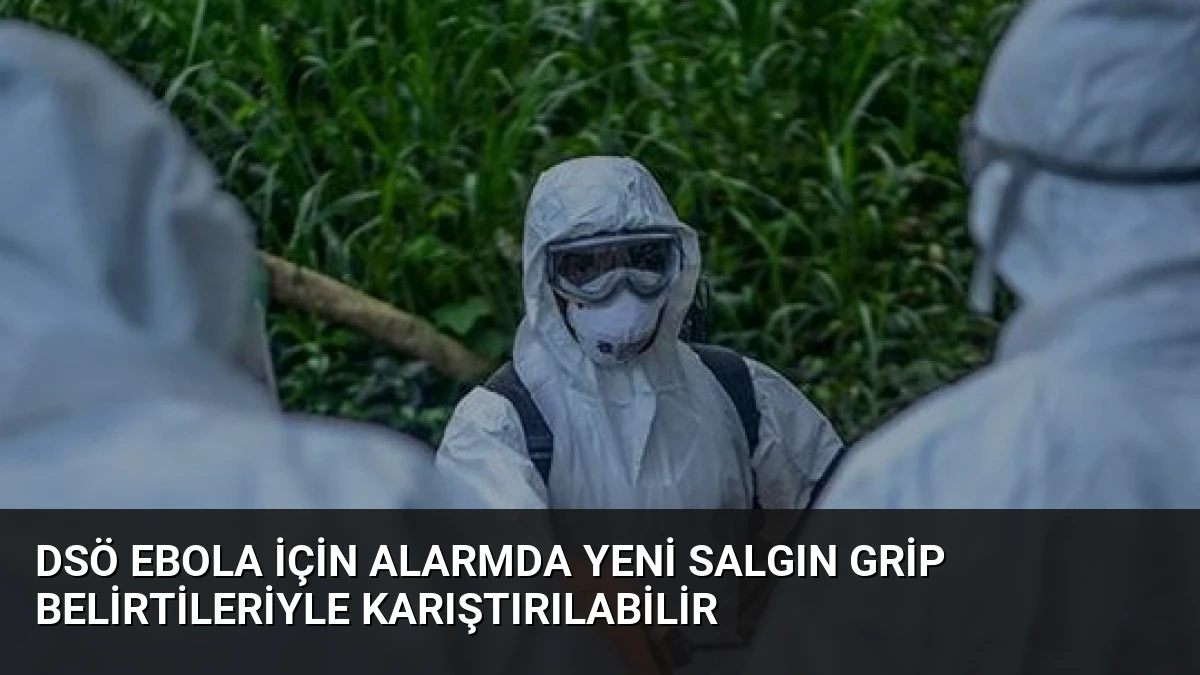 DSÖ Ebola İçin Alarmda Yeni Salgın Grip Belirtileriyle Karıştırılabilir
