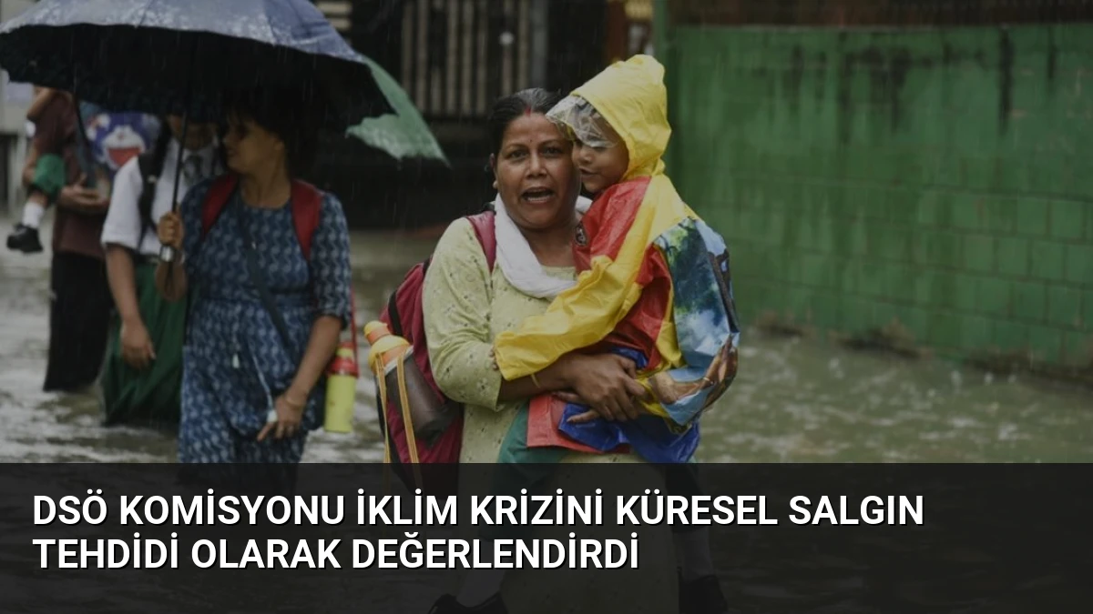 DSÖ Komisyonu İklim Krizini Küresel Salgın Tehdidi Olarak Değerlendirdi