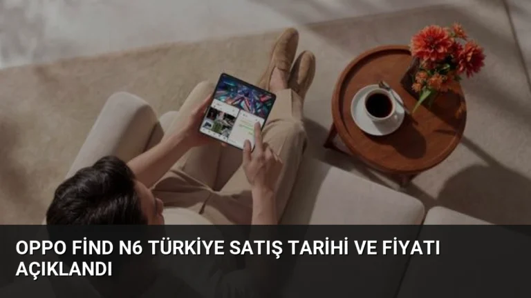 OPPO Find N6 Türkiye Satış Tarihi ve Fiyatı Açıklandı