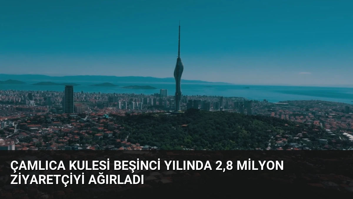Çamlıca Kulesi beşinci yılında 2,8 milyon ziyaretçiyi ağırladı