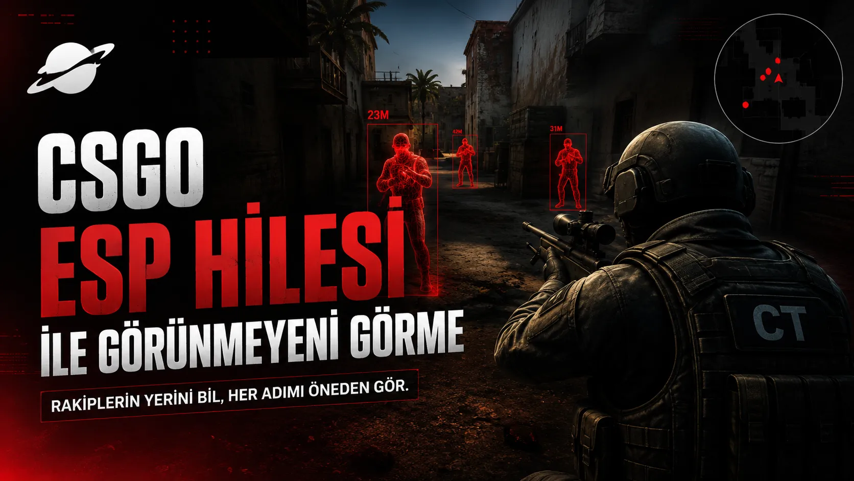 CSGO ESP Hilesi ile Görünmeyeni Görme