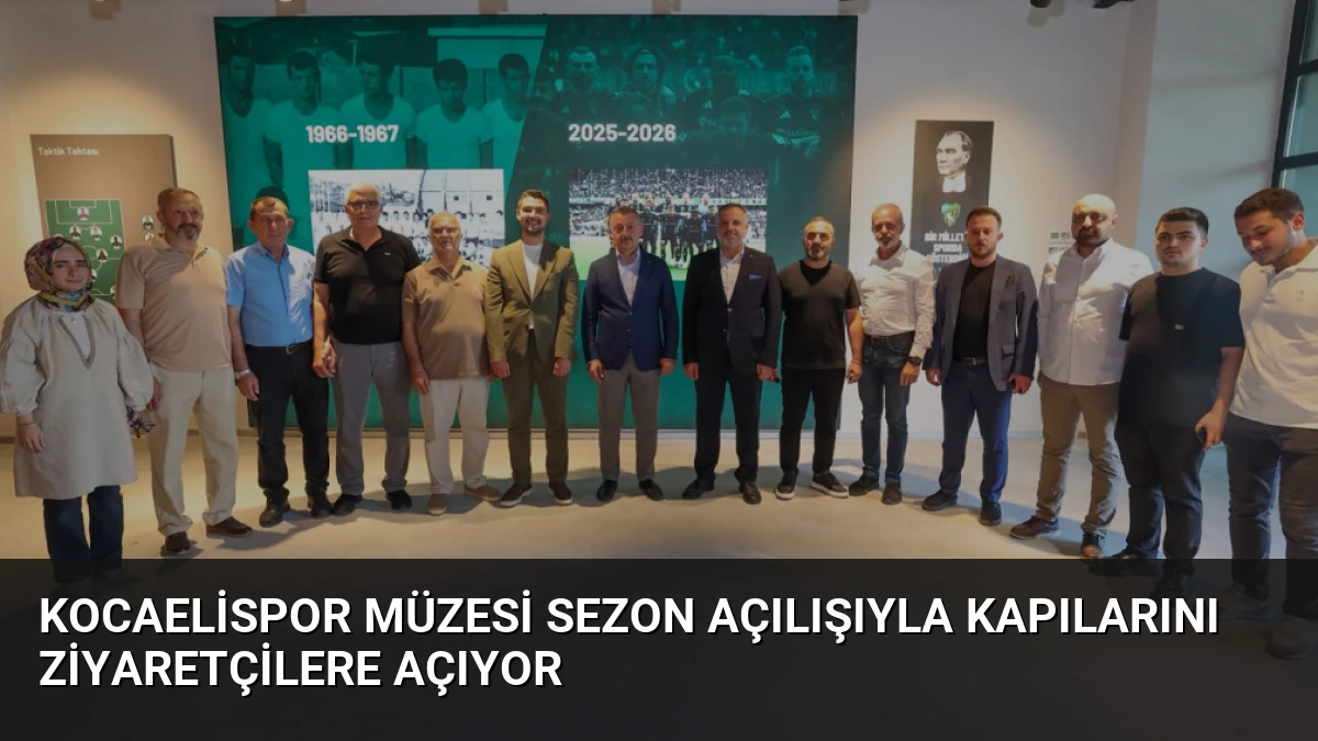 Kocaelispor Müzesi Sezon Açılışıyla Kapılarını Ziyaretçilere Açıyor