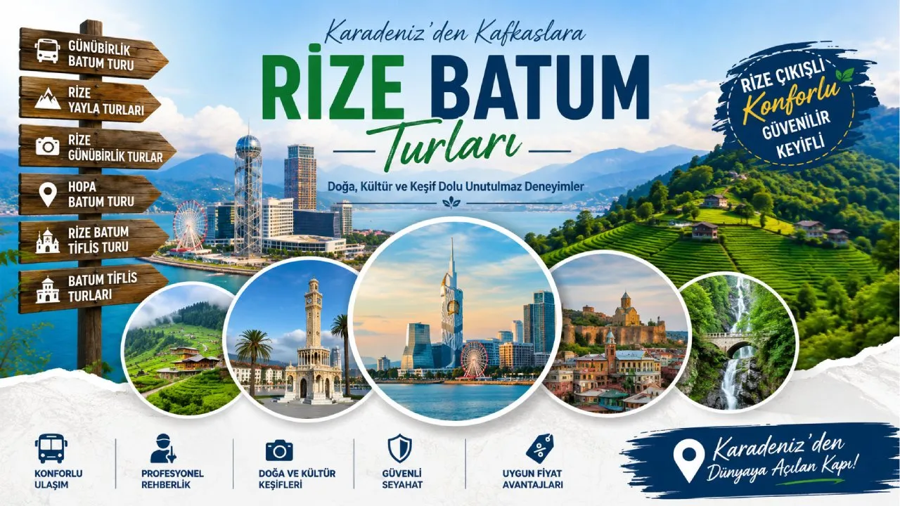 Rize Günübirlik Batum Turu Ulaşım Ve Biniş Noktaları Rehberi