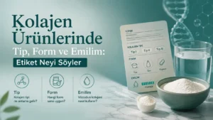 Kolajen &Uuml;r&uuml;nlerinde Tip, Form ve Emilim: Etiket Neyi S&ouml;yler