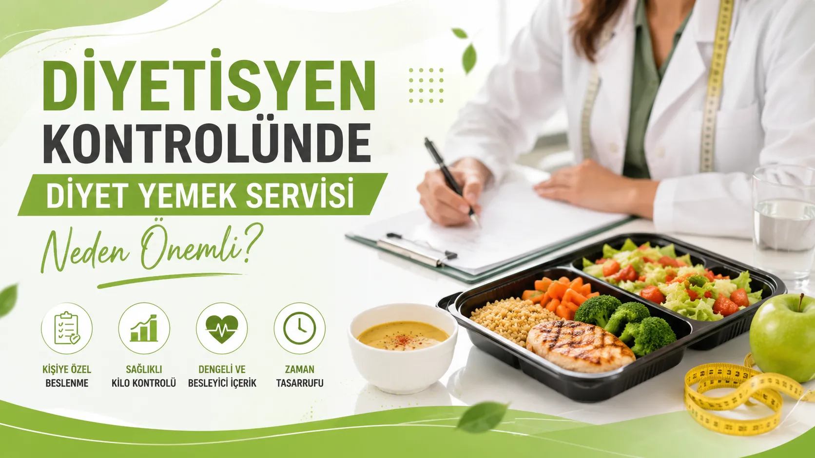 Diyetisyen Kontrolünde Diyet Yemek Servisi Neden Önemli?