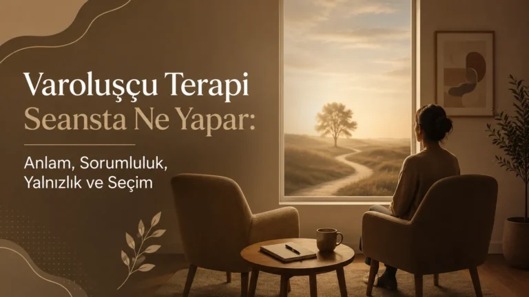 Varoluşçu Terapi Seansta Ne Yapar: Anlam, Sorumluluk, Yalnızlık ve Seçim