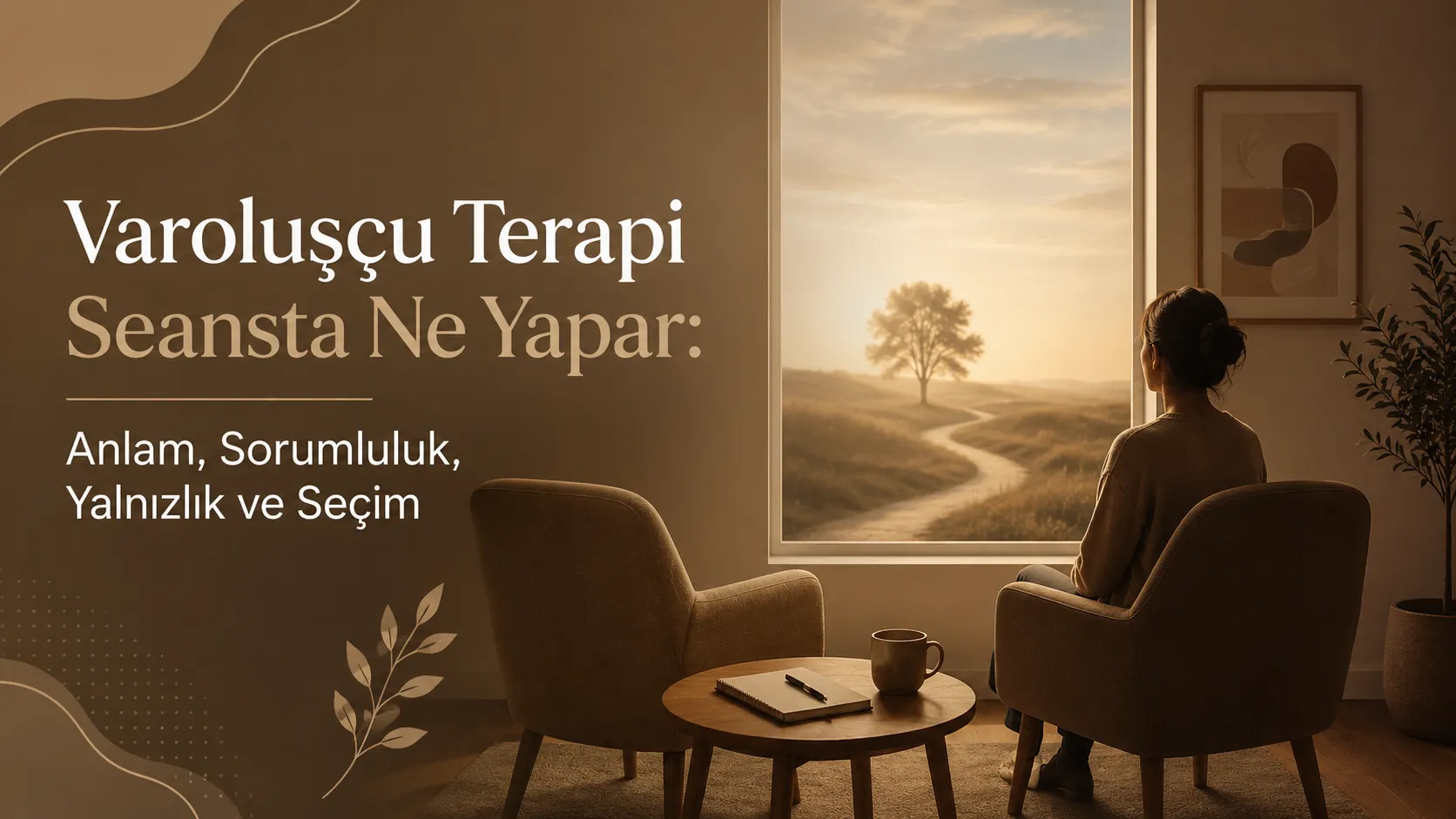 Varoluşçu Terapi Seansta Ne Yapar: Anlam, Sorumluluk, Yalnızlık ve Seçim