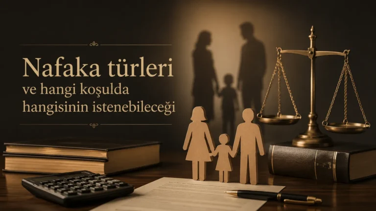 Nafaka türleri ve hangi koşulda hangisinin istenebileceği
