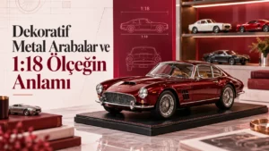 Dekoratif Metal Arabalar ve 1:18 Ölçeğin Anlamı