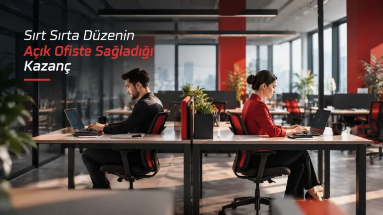 Sırt Sırta Düzenin Açık Ofiste Sağladığı Kazanç