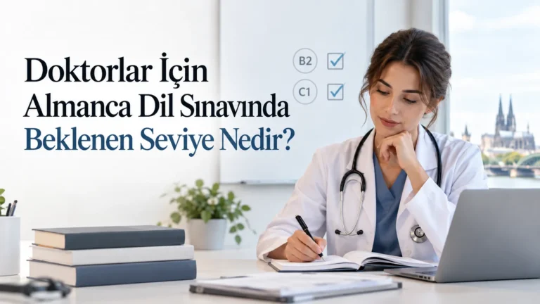 Doktorlar İçin Almanca Dil Sınavında Beklenen Seviye Nedir?