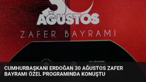 Cumhurbaşkanı Erdoğan 30 Ağustos Zafer Bayramı Özel Programında Konuştu