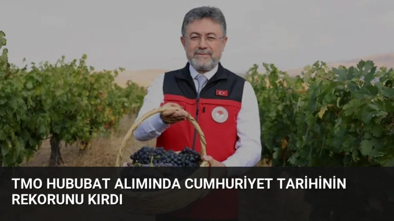 TMO Hububat Alımında Cumhuriyet Tarihinin Rekorunu Kırdı