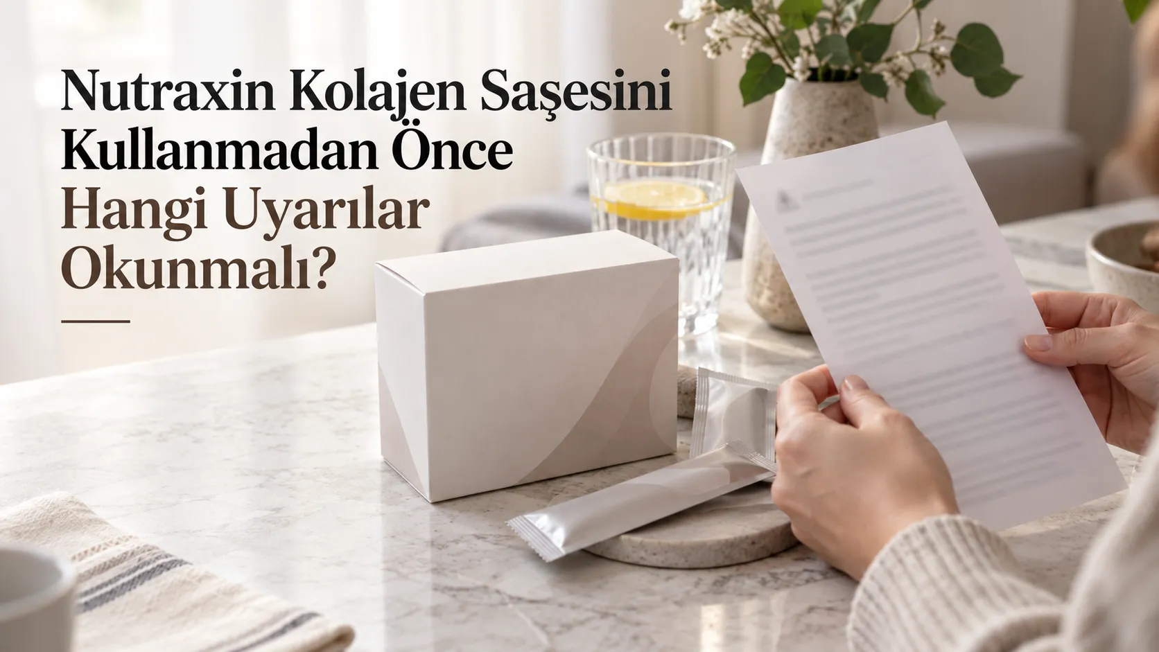 Nutraxin Kolajen Saşesini Kullanmadan Önce Hangi Uyarılar Okunmalı?