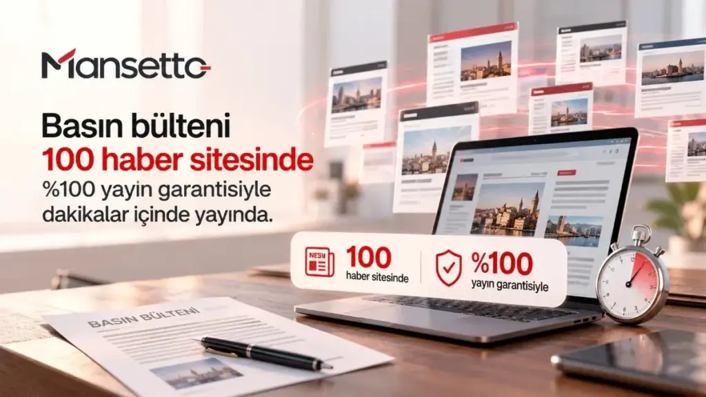 Basın bültenlerini tek merkezden 100 haber mecrasına ulaştıran sistem kullanıma sunuldu
