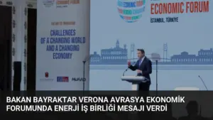 Bakan Bayraktar Verona Avrasya Ekonomik Forumunda Enerji İş Birliği Mesajı Verdi