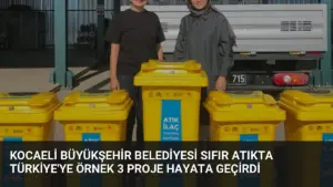 Kocaeli Büyükşehir Belediyesi Sıfır Atıkta Türkiye’ye Örnek 3 Proje Hayata Geçirdi
