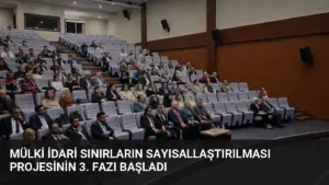 Mülki İdari Sınırların Sayısallaştırılması Projesinin 3. Fazı Başladı