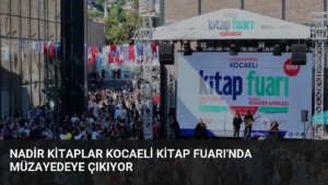 Nadir Kitaplar Kocaeli Kitap Fuarı’nda Müzayedeye Çıkıyor
